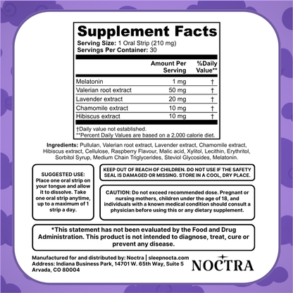 NOCTRA SLEEP STRIPS